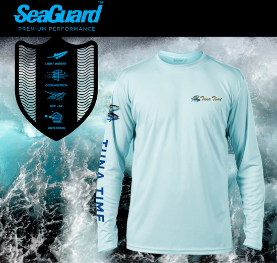 SeaGuard Premium Performance (UPF 50+) Long Sleeve Fishing Shirt